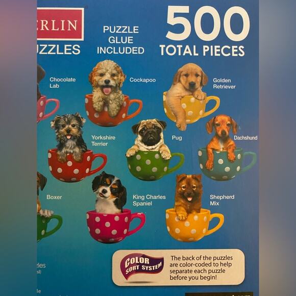 Sealed New Keith Kimberlain 13 mini shaped puzzles 500 pieces - Picture 5 of 5